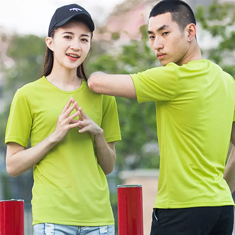 XS-5XL Fast Dry T shirts Men Women Short Male Female Fitness T-Shirts Summer Breathable Hiking Couple Sweat-shirts Man Plus Size 5