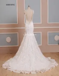 Vestidos De Novia свадебное платье 2017 Русалка Милая декольте; Robe De Mariage свадебные платья с Кружево аппликации Бисер