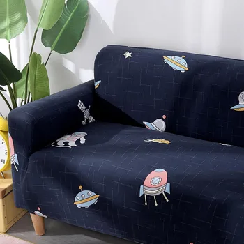 

Spandex Elastic Universal Sofa Cover 1-4 Seat Slipcover Geometric Protector Stretch Loveseat Armchair Couch Case Living Room