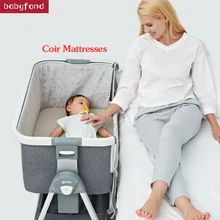 Valdera crib can be spliced large bed foldable portable multi-function game bed travel sleeping beds