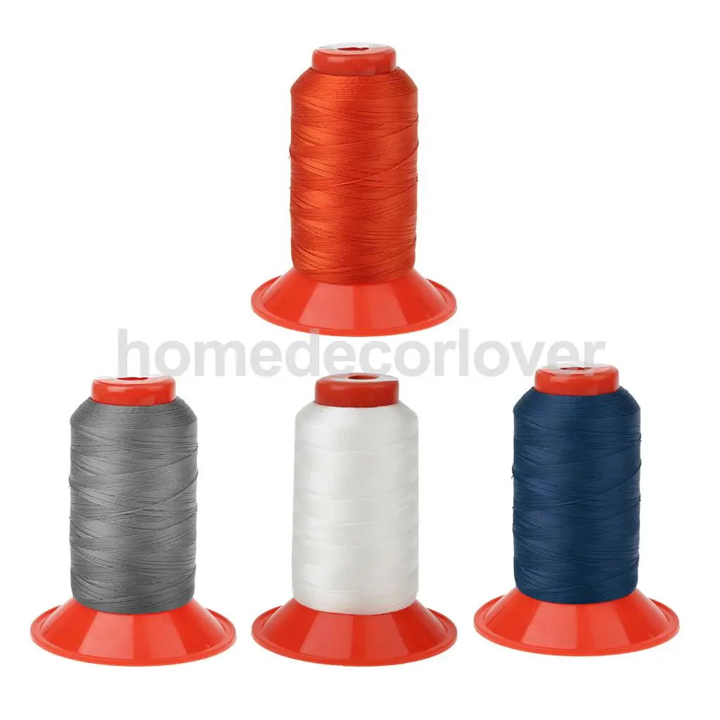 Прочные нейлоновые нитки для ручных и швейных машин 4 шт. 500 м|sewing spools|bonded nylon
