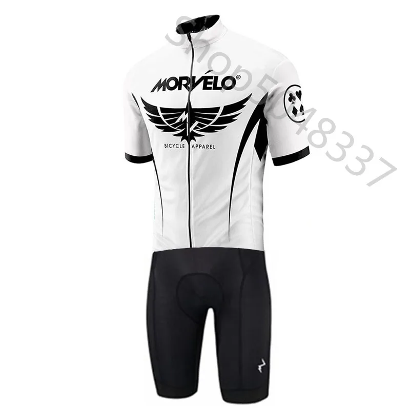 Pro Team триатлонный костюм мужской Morvelo Велоспорт шерстяной облегающий костюм комбинезон Велосипедное трико одежда Ropa Ciclismo беговой комплект для велосипеда - Цвет: 13