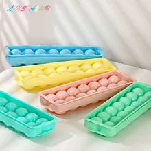 Виски силиконовые кубики бар льда шар Производитель Сфера формы Кирпич лоток 14 круглых емкости для мороженого инструменты