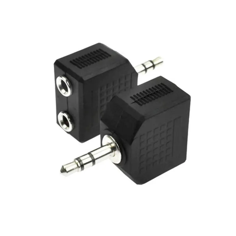 

1 MALE TO 2 FEMALE 3.5MM AUDIO Y HEADPHONE JACK SPLITTER
