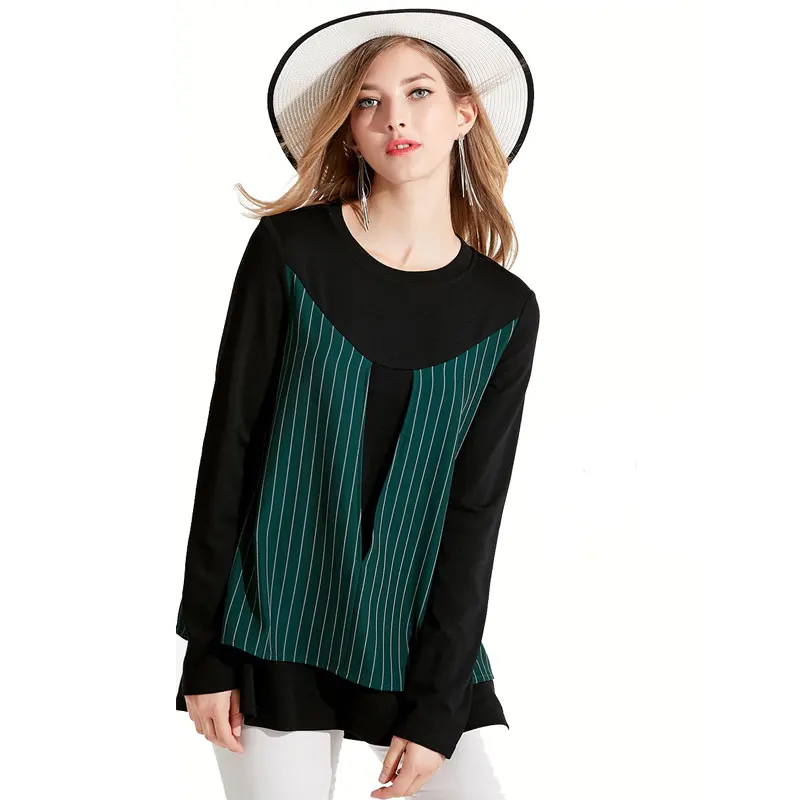 

women tops summer 2018 new fashion full sleeves blue t shirt plus size tees large size t shirt xxxl 4xl 5xxl