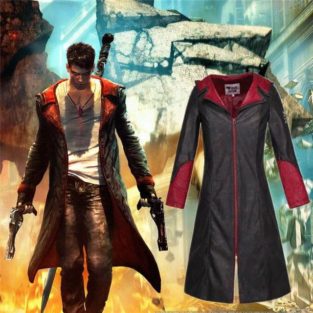  Devil May Cry 5 Dante Leather Coat