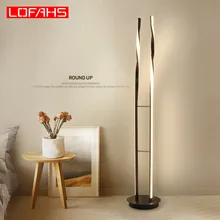 LOFAHS светодиодный напольный светильник для гостиной, стоячий напольный светильник для семейных комнат, спальни и офисов, светильник с регулируемой яркостью ing
