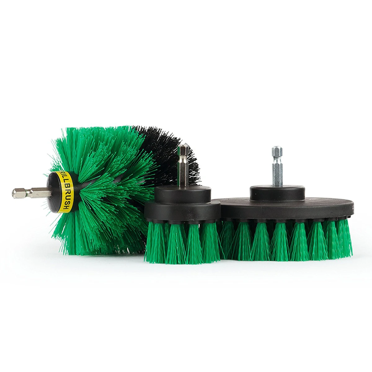 

Hot 3pcs Tile Grout Power Scrubber Cleaning Brush Attachment Tub Cleaner Combo Tool green plastic