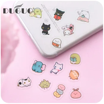 

DUGUO Korea cute hand account small sticker set spree gift book material mobile phone decoration creative stickers