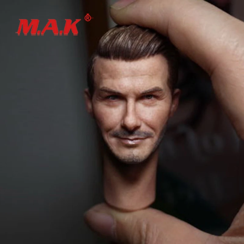 

High Quality 1:6 Scale David Beckham Head Sculpt and Male Head Model fit 12" Action Figure for Toys Collection Head Accessory