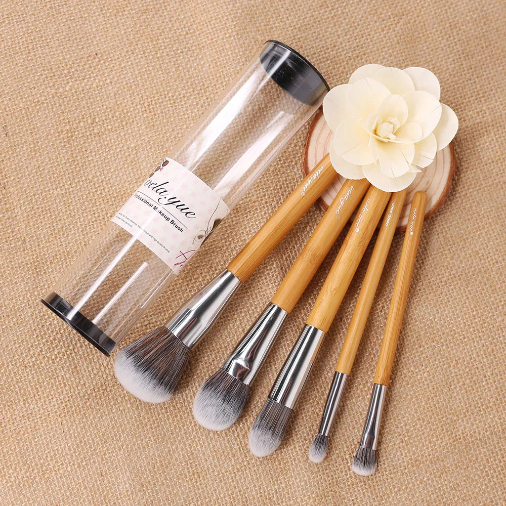 Vela.Yue Makeup Brush Set 18/10/5pcs Full Function Powder Foundation Blusher Bronzer Eyeliner Shadow Brow Lip Gloss Beauty Tool