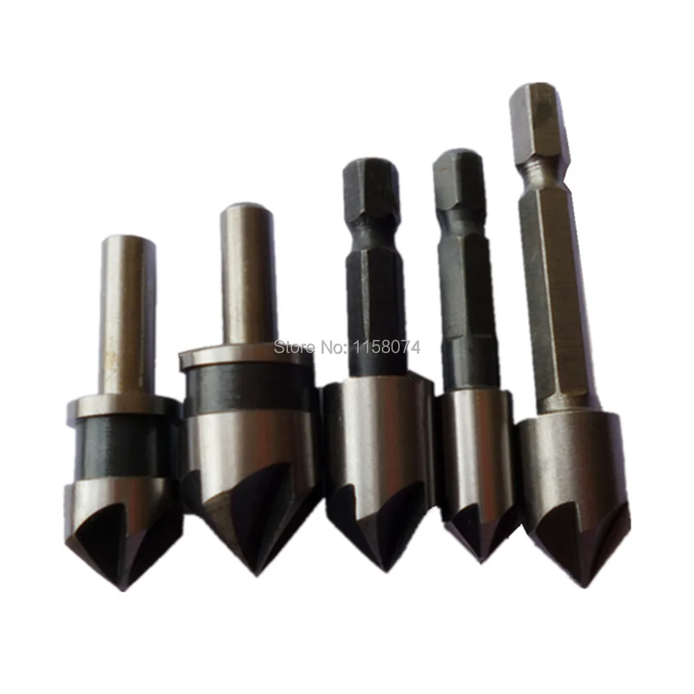 Countersink Drill Bit, 5-Piece