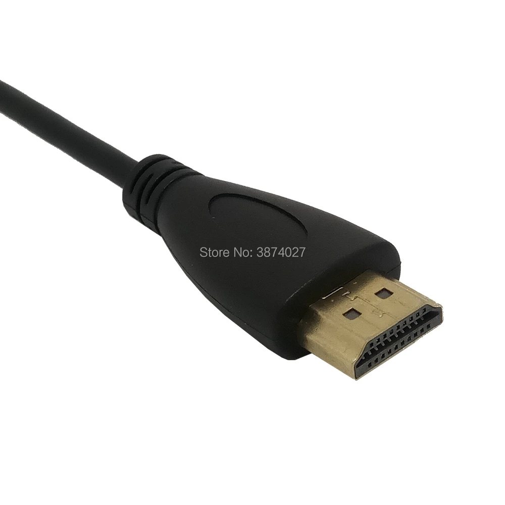 20 см разъем micro-HDMI Женский к HDMI Мужской Кабель-адаптер