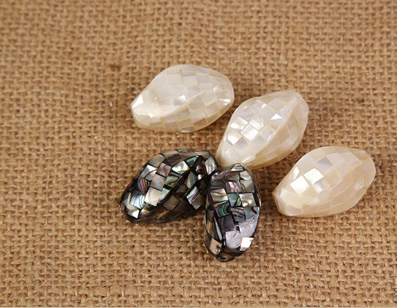 

ZCD 2017 623+++Shell beads DIY patch barrel bead necklace bracelet beads accessories 1pc manual material