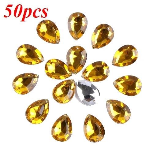 Sunbling-50pcs-lot-13-18mm-Drop-Shape-Crystal-Rhinestone-2-Holes-Sliver-Colorful-Acrylic-Jewelry-For.jpg_640x640 (7)