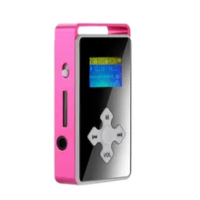 HIPERDEAL Мини цифровой MP3 плеер ЖК-экран Поддержка Micro SD TF карта 32 г зеркальный музыкальный медиа переносной Чехол для мобильного плеер подарок c0610