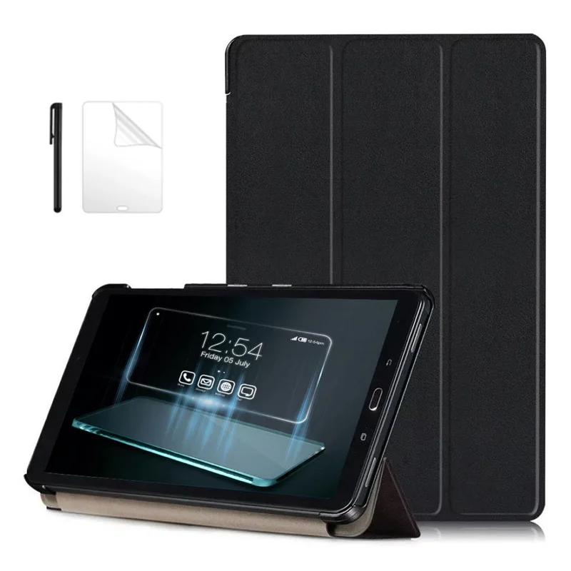 

Ultra Slim PU Leather Case For Samsung Galaxy Tab A A6 With S Pen 10.1 2016 SM-P580 P585 Cover For TabA 10.1 S Pen case +Film