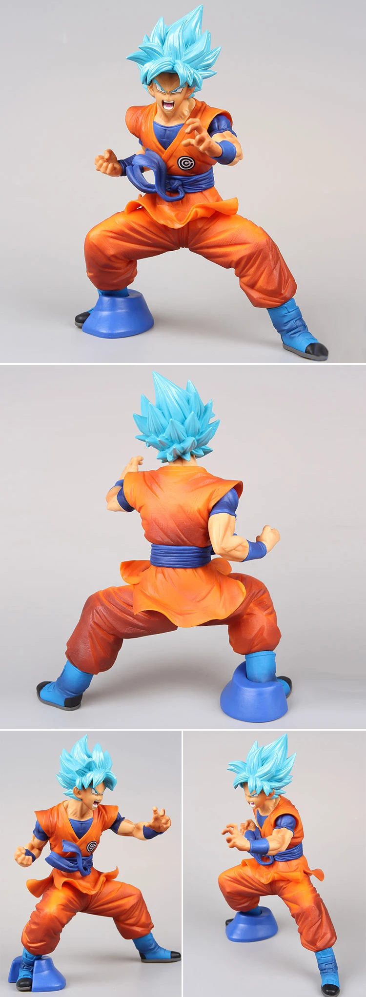 100% оригинал Banpresto Chouzetsu Gikou Коллекция Рисунок-Супер Saiyan Бог SS Goku Vegeta Vegetto из "Dragon Ball супер"