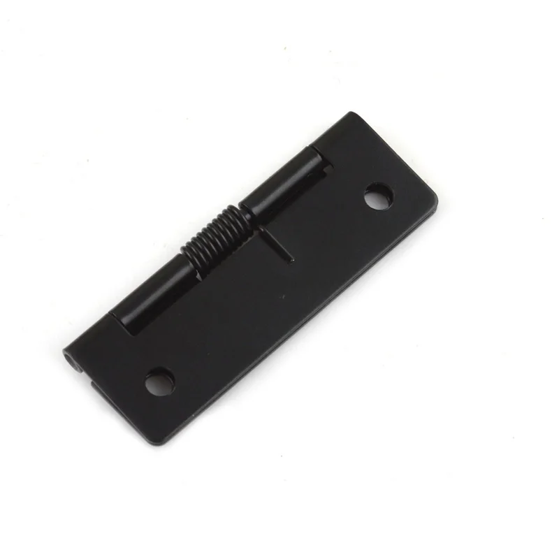 

Cupboard Closet Stainless Steel 270 Degree Spring Loaded Hinge Black 60mm Length