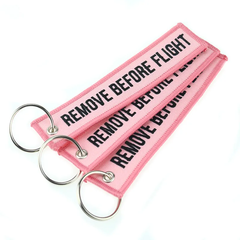 Fashion-Jewelry-Chain-Keychain-for-Cars-Motorcycles-Embroidery-Key-Chain-Pink-Key-Fob-REMOVE-BEFORE-FLIGHT (3)