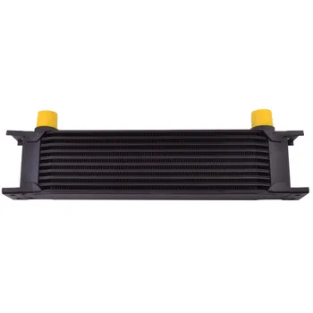 

SPEEDWOW 10 ROW AN10 Universal Oil Cooler Radiator Aluminum Engine Transmission Racing Oil Cooler High Quality Radiator