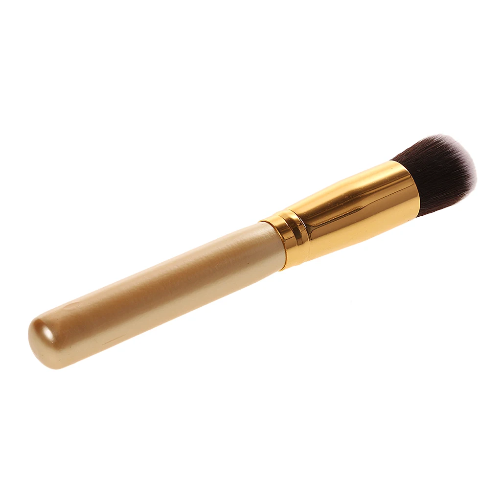 Round Top Facial Concealer Dense Powder Blush Foundation Brush Makeup Tool
