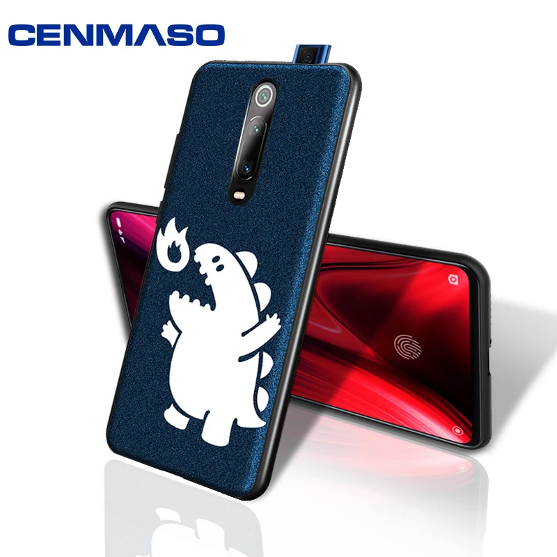 

For XIAOMI MI 9T Case Global Version Original Sports Street Culture The Demon King Cartoon Leather Redmi K20 Pro 9T Case Cover