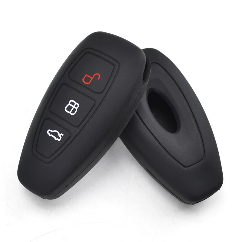 Силиконовый чехол для ключей Ford Focus RS Fiesta Mondeo Kuga B Max Grand C S Galaxy|for ford|silicon case for fordford