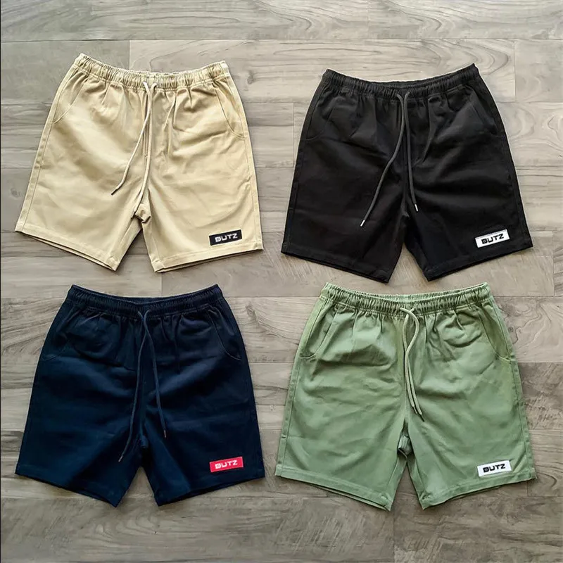 

20190 New Men Bermuda Shorts Quick Dry Breathable Fitness Bodybuilding Mens Jogger Sweatpants Gyms Workout Polyester