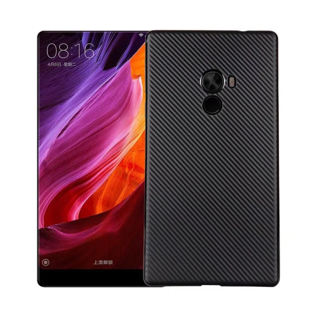

For Xiaomi Mi Mix Case 6.4inch Case Carbon Fiber Light Soft Cover For Xiaomi Mi Mix Phone Bag Case