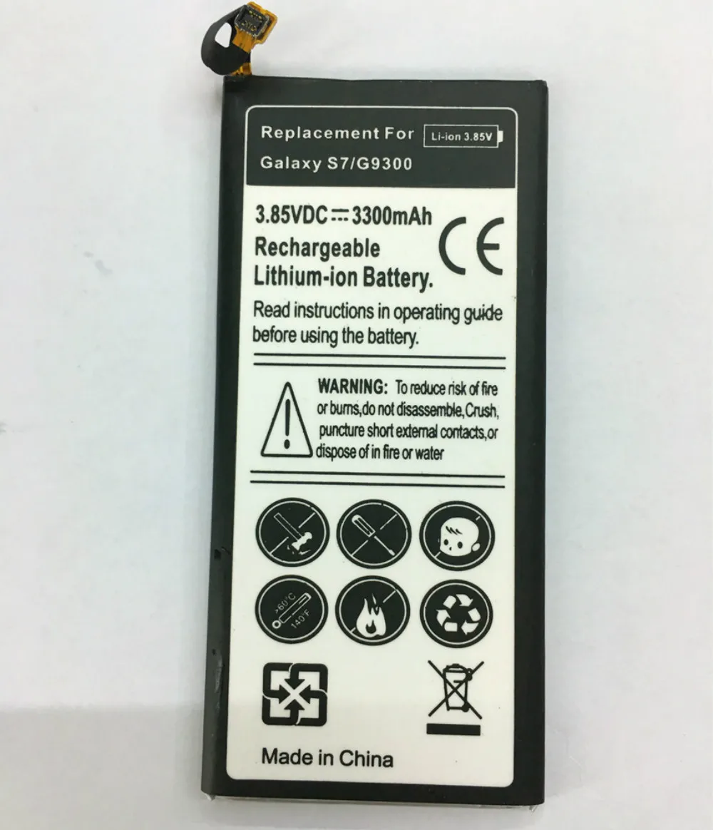 

1PC S7 battery Replacement EB-BG930ABE Battery For Samsung Galaxy S7 G930 G9300 SM-G930 battery
