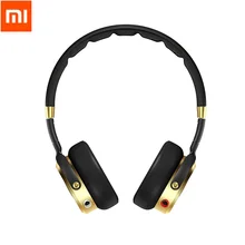 Newest Black Champagne Gold Original Xiaomi font b Headset b font Mi HiFi Stereo Headphone with