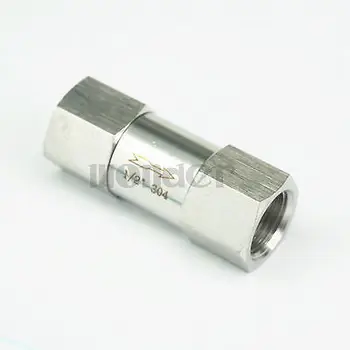 

1/2" BSP Female One Way Spring Check Valve Non-return Inline 304 Stainless Steel