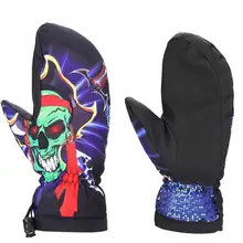 Утолщенные зимние спортивные перчатки для катания на лыжах водонепроницаемые мотоциклетные перчатки для верховой езды кемпинга сноуборд лыжные теплые перчатки Снежная доска