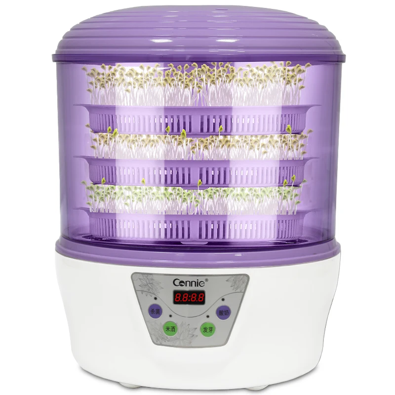 

Double layer bean sprouts machine automatic household large capacity multifunctional yogurt rice wine maker commercial