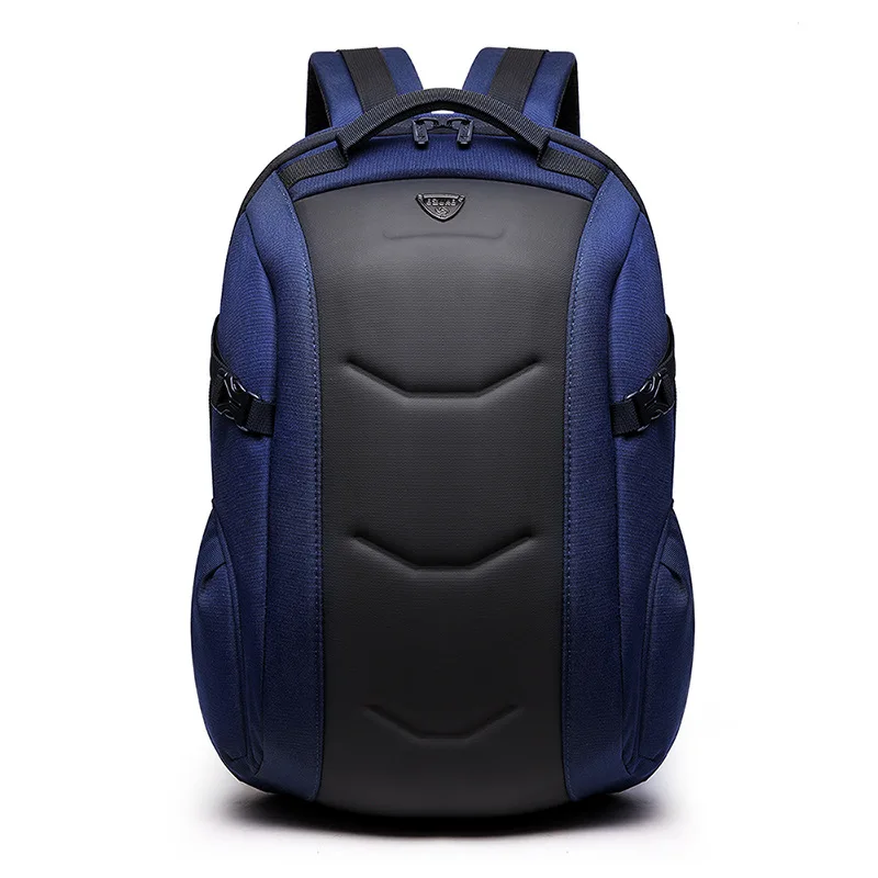 OZUKO 8980 Mochilas водонепроницаемый 15,6 дюймовый рюкзак для ноутбука Мужская мода оксфордская школьная сумка мужской рюкзак дорожная сумка для подростка - Цвет: blue