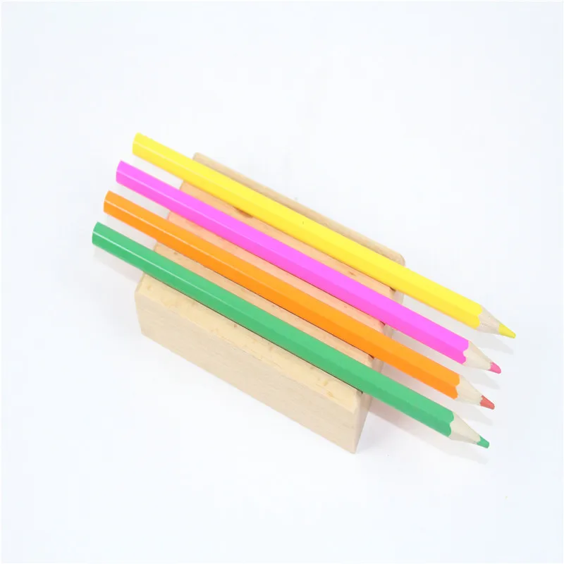 Baby Toy Montessori Pencil Holder Wood Early Childhood Preschool Kids Brinquedos Juguetes