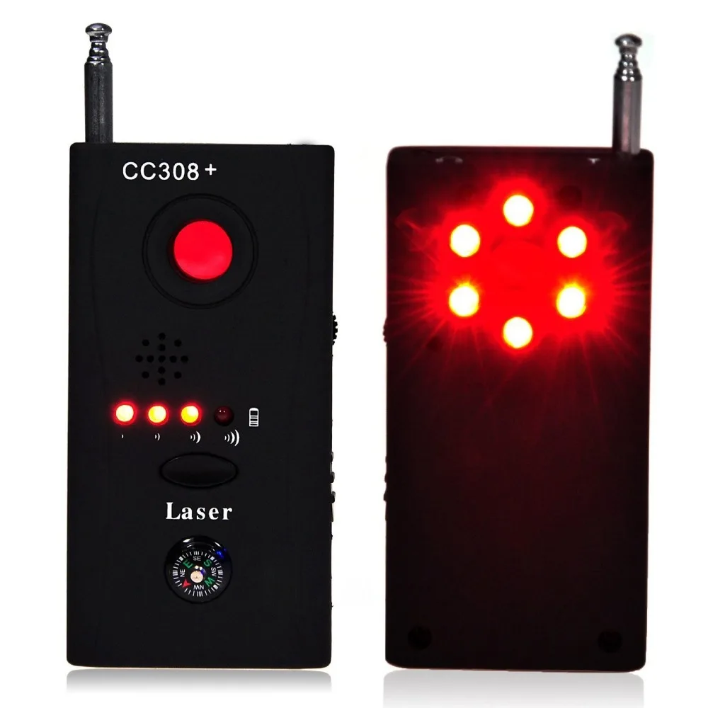 Free Shipping Multi Wireless Radio Wave Signal RF GSM Device Spy Pinhole Hidden Camera Lens