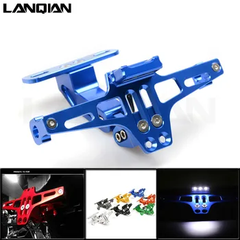

CNC Motorcycle Adjustable Angle License Number Plate Frame Holder Bracket For Yamaha tmax 500/tmax 530 TMAX 500/530 xp500 XP530