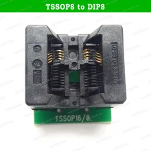 TSSOP8 К Dip8 IC Porgrammer адаптер гнездо для TL866A/TL866CS/TL866II плюс универсальный программатор