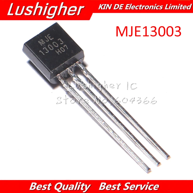 50PCS MJE13003 TO-92 E13003-2 E13003 TO92 13003 Transistor | Электронные компоненты и принадлежности