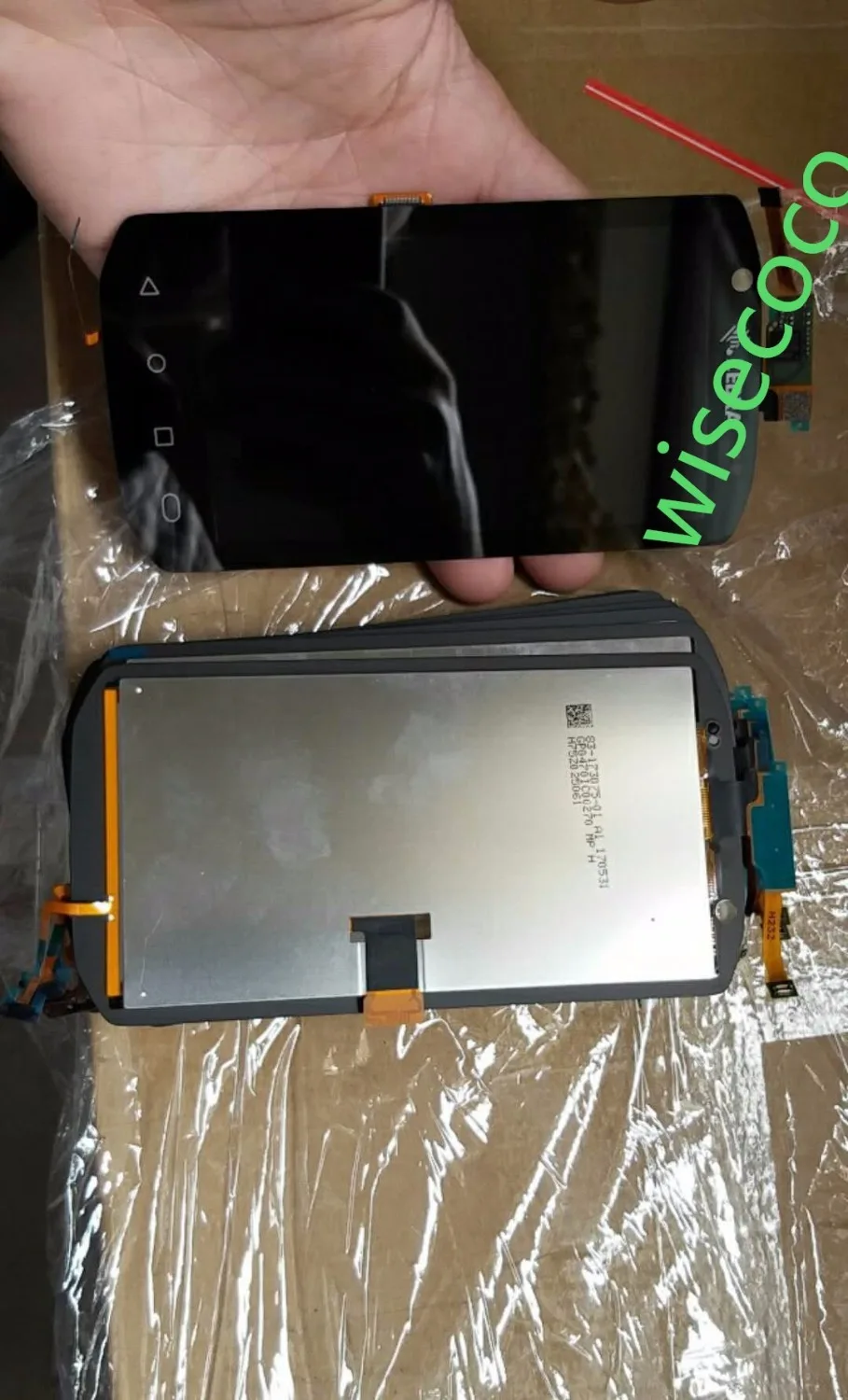 

for Symbol Zebra TC75 LCD screen display assembly with touch screen digitizer