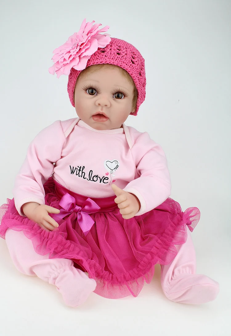 silicone baby doll fan