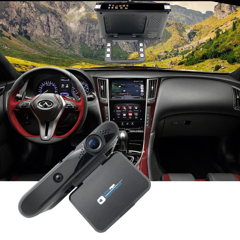 2 в 1 Автомобильный видеорегистратор с антирадаром и камерой 2017 P|anti radar detector|radar