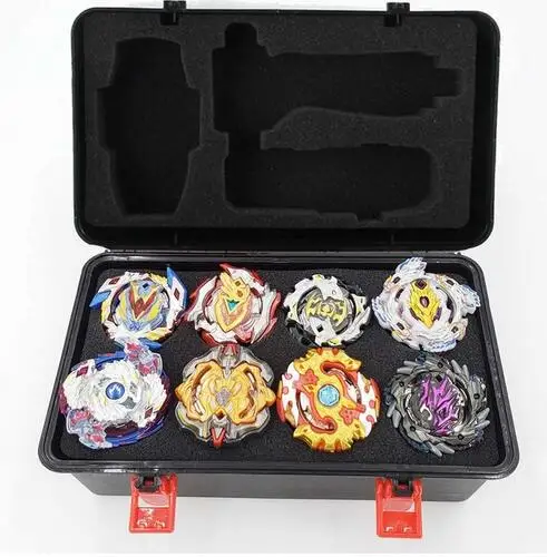 Tops Set Launchers Beyblade Toys B-131 B-122 B-130 Toupie Metal God Burst Spinning Top Bey Blade Blades Toy bay blade bables - Цвет: SNH-PT-5-5