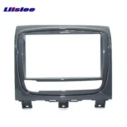 Liislee автомобиля установке DVD GPS nav Рамки для Fiat Strada 2 din cd dvd Панель комплект приборную панель/Радио рамки аудио ABS фасции