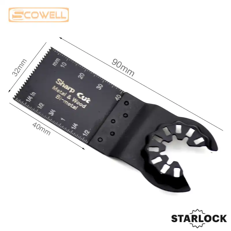 26pcs Starlock Oscillating Multi Tool Saw Blades Renovation Plunge Saw Machine