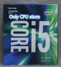 Бесплатная доставка, процессор серии Intel Core i5 7, Телефон I5 7400, процессор в штучной упаковке, ЦП LGA 1151-land I5-7400 14 нанометров, четырехъядерный проц...