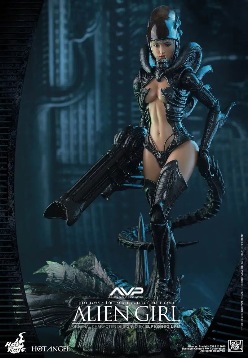 HT HOTTOYS 1/6 AVP Aliens Vs. Predator Alien Girl коллекция экшн фигурок для любителей праздничного