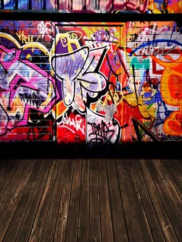 

Life Magic Box background for the photo Graffiti wall camera fotografica baby backdrop S-1884